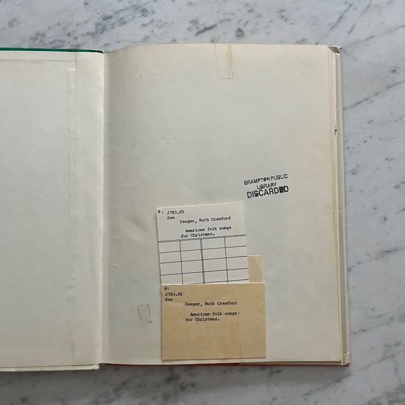 Vintage American Folk Songs for Christmas by Ruth Crawford Seeger - Picture 5 of 6